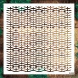 E Hobici Ardışık Desen Stencil Şablon (25X25) R-083