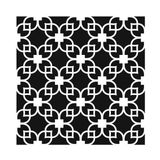 E Hobici Ardışık Desen Stencil Şablon 30X30 R-054 - Siyah
