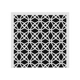 E Hobici Ardışık Desen Stencil Şablon 30X30 R-066 - Siyah