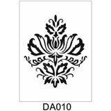 E Hobici DA-010 Damask Desen Stencil Şablon 21 x 30 cm