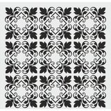 E Hobici Damask Desen Stencil Şablon 30X30 DA-064 - Siyah