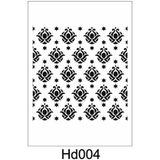 E Hobici Duvar Dekor Stencil Şablon 40 x 40 cm HD-004