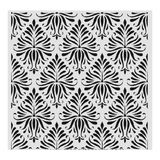 E Hobici Duvar Dekor Stencil Şablon 40X40 HD-154 - Siyah