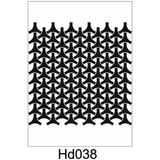 E Hobici HD-038 Duvar Dekor Stencil Şablon 40 x 40 cm