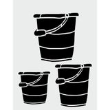 E Hobici Karışık Desenler Stencil Şablon 21 x 30 cm S-239