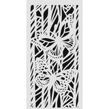 E Hobici Mix Media Stencil Şablon 20X40 MİX-043 - Siyah