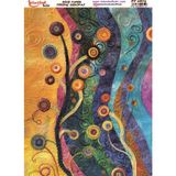 E Hobici Pirinç Dekopaj Kağıdı 30X42CM PT-2873 Quilling - Karışık