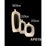 E Hobici Polyester Dekoratif Vazo Seti 3'lü AP0619