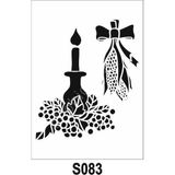 E Hobici S-083 Karışık Desenler Stencil Şablon 21 x 30 cm