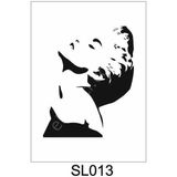 E Hobici Siluet Desenler Stencil Şablon 21 x 30 cm SL-013