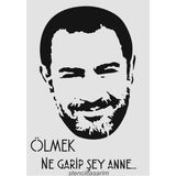 E Hobici SL-061 Siluet Desenler Stencil Şablon 21 x 30 cm
