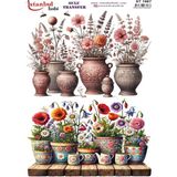 E Hobici Sulu Transfer Kağıdı 25X35CM ST-1987 - Çok Renkli