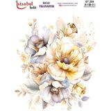 E Hobici Sulu Transfer Kağıdı 25X35CM ST-208 - Çok Renkli