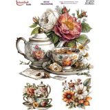 E Hobici Sulu Transfer Kağıdı 25X35CM ST-2274 - Çok Renkli