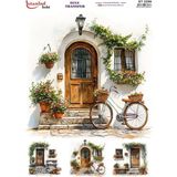 E Hobici Sulu Transfer Kağıdı 25X35CM ST-2299 - Çok Renkli