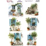 E Hobici Sulu Transfer Kağıdı 25X35CM ST-2302 - Çok Renkli