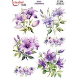 E Hobici Sulu Transfer Kağıdı 25X35CM ST-684 - Çok Renkli