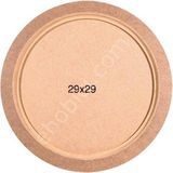 E Hobici Yuvarlak Tepsi Ahşap (Mdf) Obje T699
