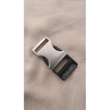 Ǝe Ilcare Çanta Kolon Tokası Metal + Vplastik / Boy =En 5X2,5 Cm / 1,8 Cm Kemer Genişliği