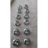 Ǝe Ilcare Polyester Taşlı Düğme 10 Mm 12 Adet
