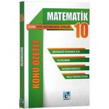 E Kare Yayınları 10. Sınıf Matematik Konu Özetli Soru Bankası