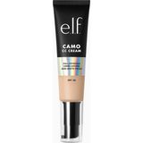 E.l.f. Camo cc Krem SPF30 Orta ve Tam Kapsamlı Renk Düzeltici, Nemlendirici ve Koruyucu - Fair 120 N