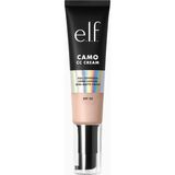 E.l.f. Camo cc Krem SPF30 Orta ve Tam Kapsamlı Renk Düzeltici, Nemlendirici ve Koruyucu - Fair 125 C