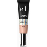 E.l.f. Camo cc Krem SPF30 Orta ve Tam Kapsamlı Renk Düzeltici, Nemlendirici ve Koruyucu - Fair 150 C