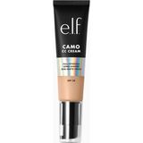 E.l.f. Camo cc Krem SPF30 Orta ve Tam Kapsamlı Renk Düzeltici, Nemlendirici ve Koruyucu - Light 210 N