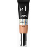 E.l.f. Camo cc Krem SPF30 Orta ve Tam Kapsamlı Renk Düzeltici, Nemlendirici ve Koruyucu - Light 250