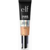 E.l.f. Camo cc Krem SPF30 Orta ve Tam Kapsamlı Renk Düzeltici, Nemlendirici ve Koruyucu - Medium 330 W