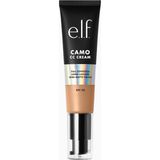 E.l.f. Camo cc Krem SPF30 Orta ve Tam Kapsamlı Renk Düzeltici, Nemlendirici ve Koruyucu - Medium 355 W