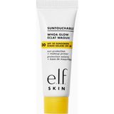 E.l.f Whoa Glow Spf 30 Mini, Seyahat Boyu Işıltılı Güneş Koruması ve Makyaj Bazı