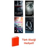 E L James 4 Kitap Seti + Türk Klasiği Hediye