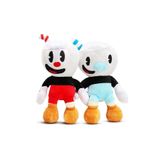 e-life Ithal Kumaş Fincan Kafalar Cuphead Ve Mugman 2’li Figür Peluş Oyuncak Oyun & Uyku Arkadaşı 25 Cm.