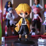 e-life shop Demon Slayer Kimetsu no Yaiba Zenitsu Agatsuma Anime Karakter Figür Oyuncak Koleksiyonluk Biblo 15cm
