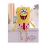 e-life shop İthal Kumaş Renkli 3 Boyutlu Sünger Bob Figür Peluş Oyuncak Çeşitleri Uyku & Oyun Arkadaşı 50 cm.
