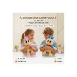 e-life shop İthal Soft Kumaş Donald Duck Daisy Duck XL 60 CM Peluş Oyuncak 2'li Set Büyük Boy Hediyelik