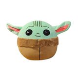 e-life shop Ithal Ürün Kürklü Kumaş Baby Yoda Star Wars Mandalorian Bebek Yoda Figür Peluş Oyuncak 20 Cm.