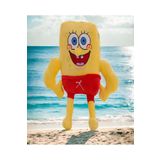 e-life shop Kumaş Renkli 3 Boyutlu Sünger Bob Figür Peluş Oyuncak Çeşitleri Uyku & Oyun Arkadaşı DEV 70 cm