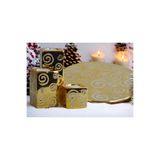 E-life shop Lüks Porselen 3lü Tealight Mumluk Şamdan Biblo Heykel Hediyelik Dekoratif Ürün Masa Süsü Ev Hediye 1