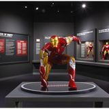 E-life shop Marvel Avengers Yenilmezler Ironman Stantlı Oyuncak Figür Karakter Masaüstü Biblo Gençlere Hediye