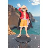 E-life shop One Piece Luffy Anime Figür Heykel 17 cm Dekoratif Biblo Ev Ofis Genç Odası Hediyesi Model B