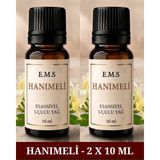 E.M.S 2 x 10 ml Hanımeli Esansiyel Uçucu Yağ Buhurdanlık Yağı Difüzör Esansı Oda Kokusu Esansı Mum Esansı 10 Ml.