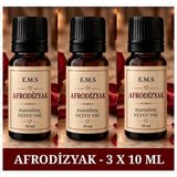 E.M.S 3 x 10 ML Afrodizyak Uçucu Yağ Buhurdanlık Yağı Difüzör Esansı Oda Kokusu Esansı Mum Esansı .