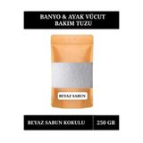 E.M.S AVM 250 GR BEYAZ SABUN KOKULU Banyo Tuzu Küvet & Jakuzi Tuzu Manikür & Pedikür Tuzu Ayak Bakım Tuzu.