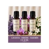 E.M.S AVM LAVANTA - ORKİDE - YASEMİN Esansiyel Uçucu Yağ Buhurdanlık Yağı Difüzör Esansı Oda Kokusu MUM ESANSI