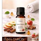 E.M.S Elma Tarçın Uçucu Yağ Buhurdanlık Yağı Difüzör Esansı Oda Kokusu Esansı Nemlendirici Esansı 10 Ml.