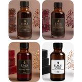 E.M.S Kahverengi - Bordo - Vişne - Siyah Sıvı Sabun Boyası 4 x 20 Ml.