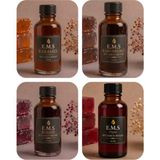 E.M.S Karamel - Kahverengi - Bordo - Vişne Sıvı Sabun Boyası 4 x 20 Ml.